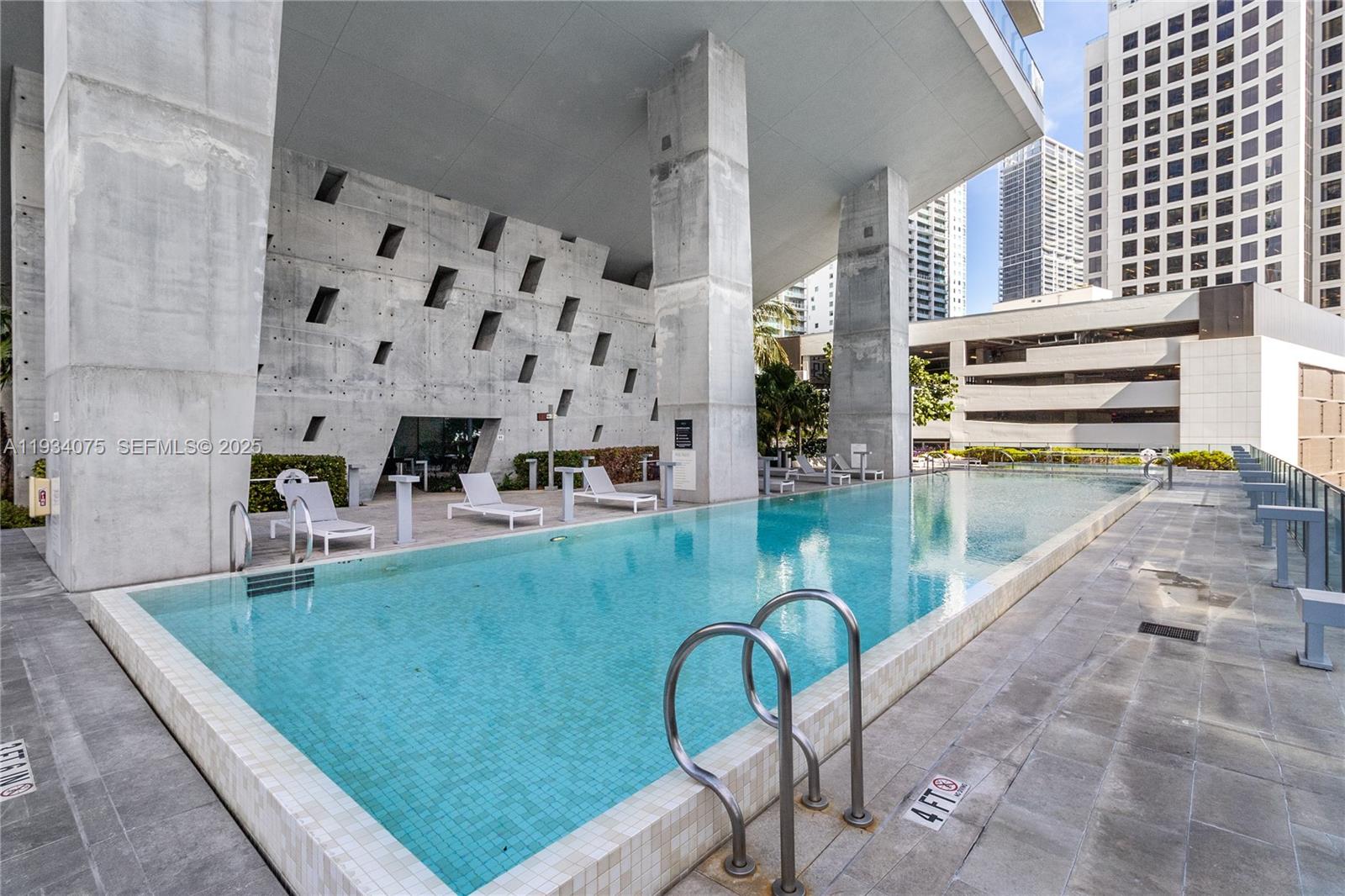 68 Southeast 6th Street, Unit 2006 Miami, FL 33131 - Photo 33 of 49 a view of swimming pool