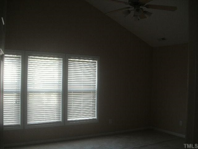 3975 Cane Garden Drive Raleigh, NC 27610 - Photo 6 of 7 Vaulted Ceiling in the Master Bedroom w/ceiling fan