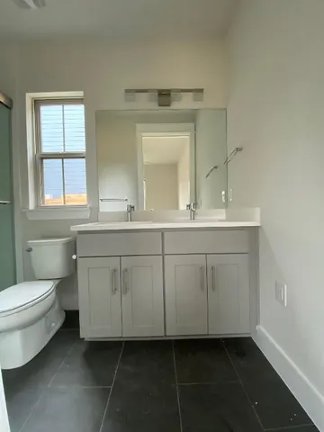 a view of small space with racks on the wall