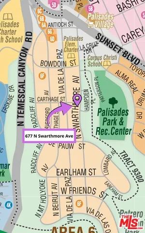 $2,300,000 | 677 North Swarthmore Avenue, Pacific Palisades, CA 90272