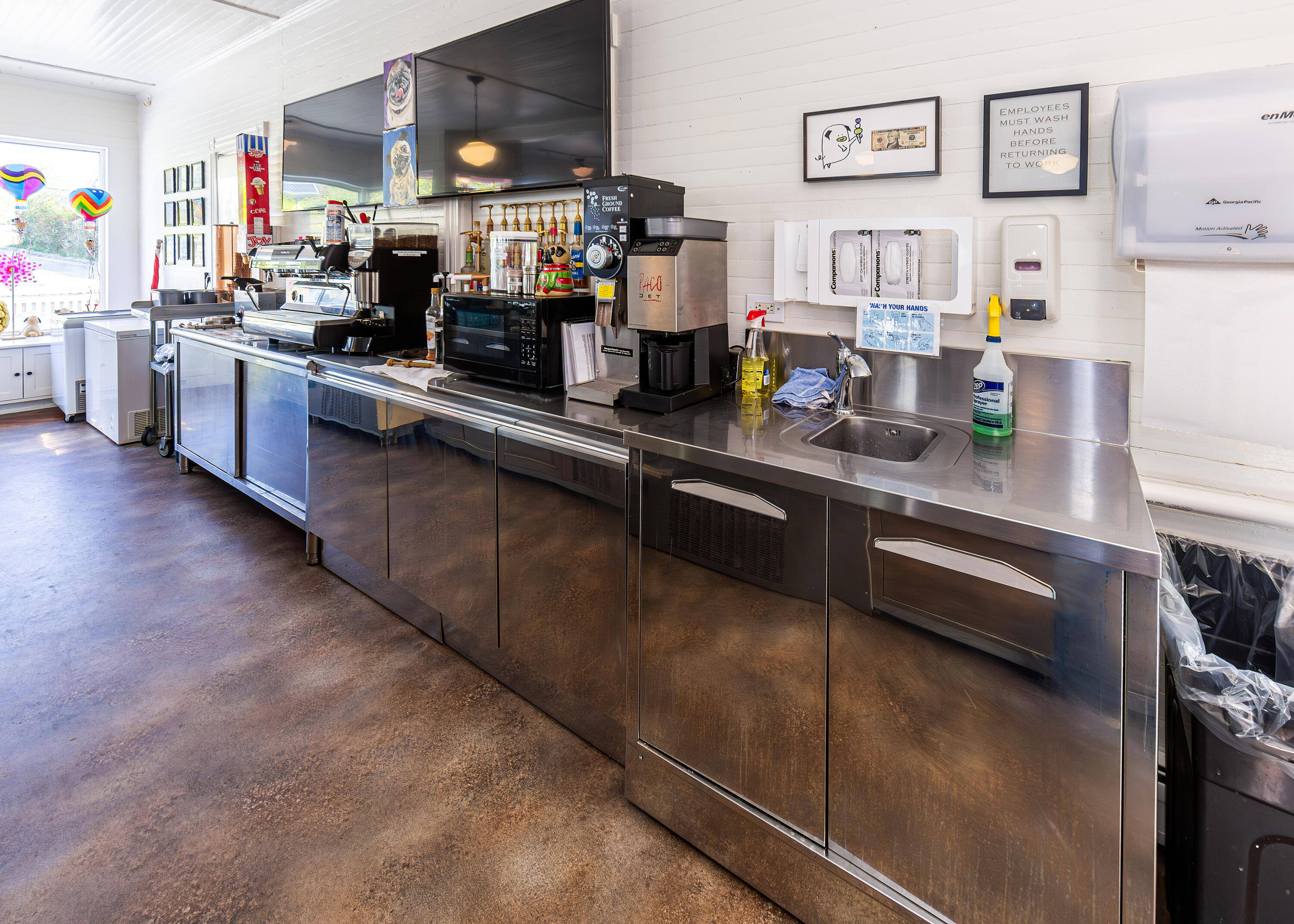 1276 Surry Road Surry, ME 04684 - Photo 12 of 51 Pugnuts Shop Behind Counter