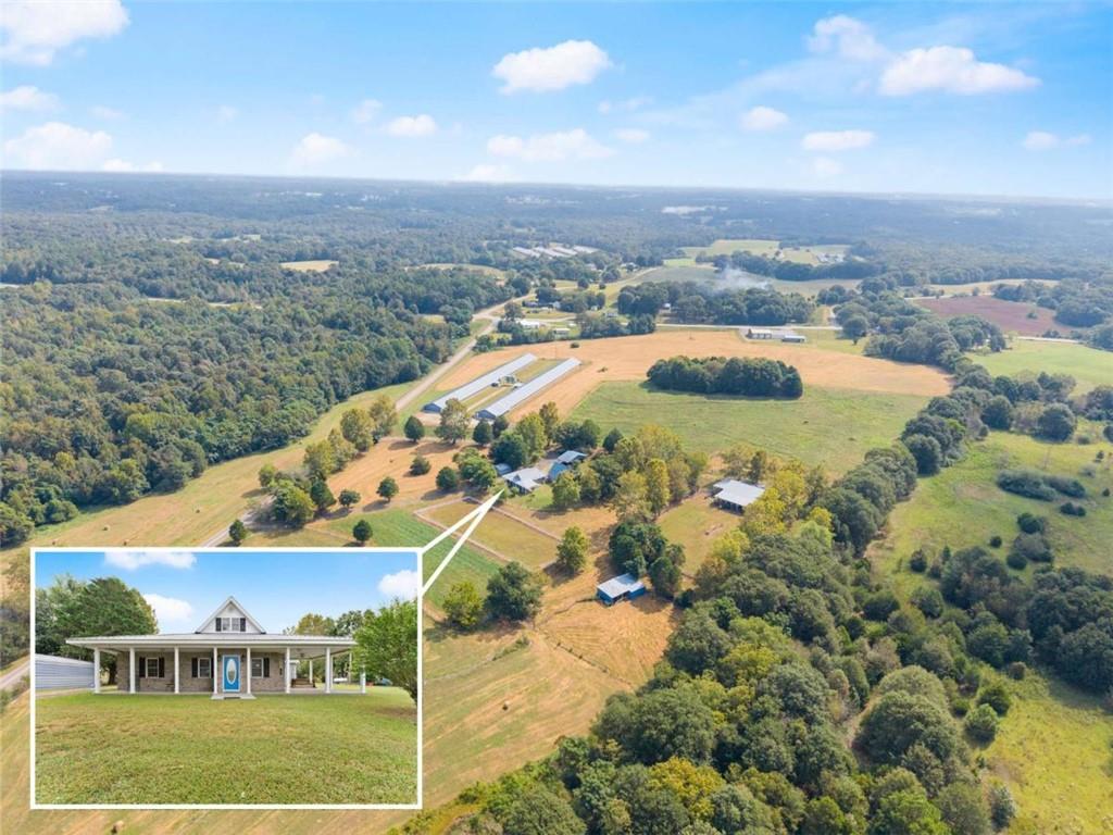 3322 Cheek Pulliam Road Royston, GA 30662 - Photo 2 of 61 an aerial view of a house