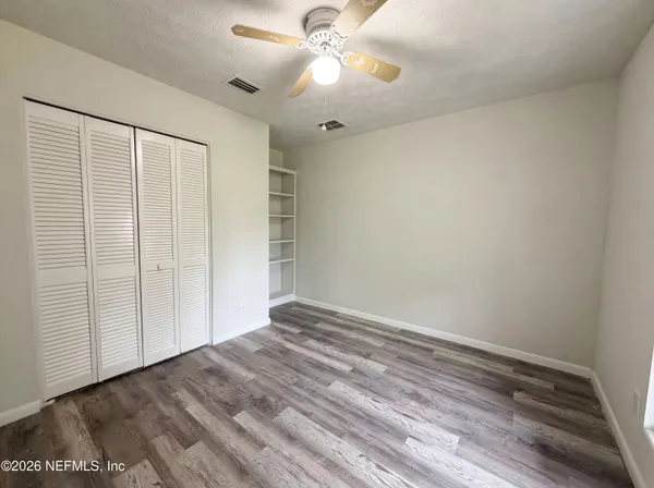 wooden floor in an empty room