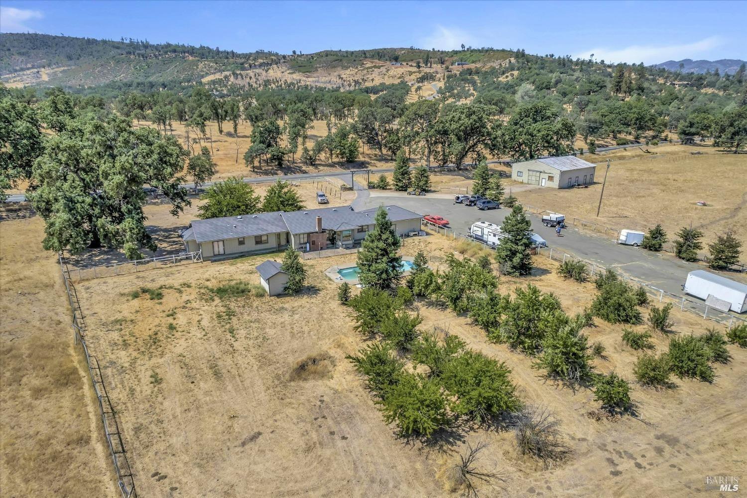 17320 Butts Canyon Road Middletown, CA 95461 - Photo 4 of 13 a view of a town with mountains in the background