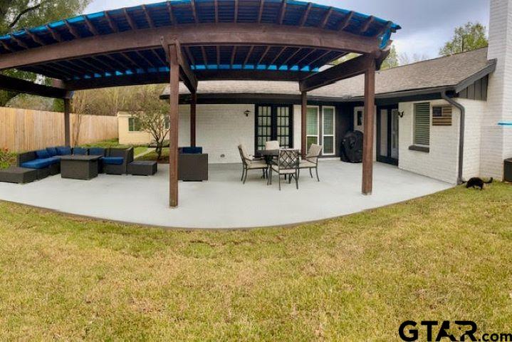 4107 Chester Drive Tyler, TX 75701 - Photo 13 of 45 a view of swimming pool with sitting area