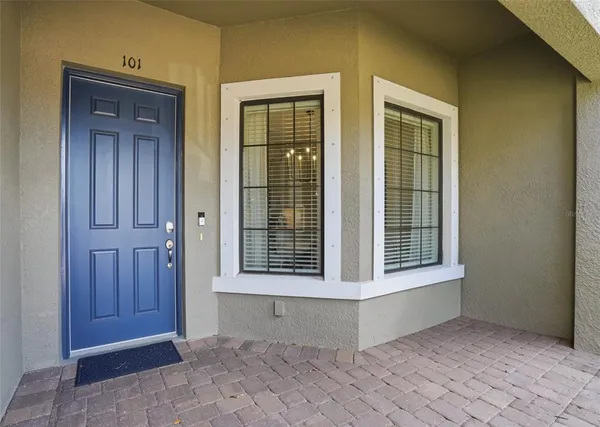 a view of an entryway of house