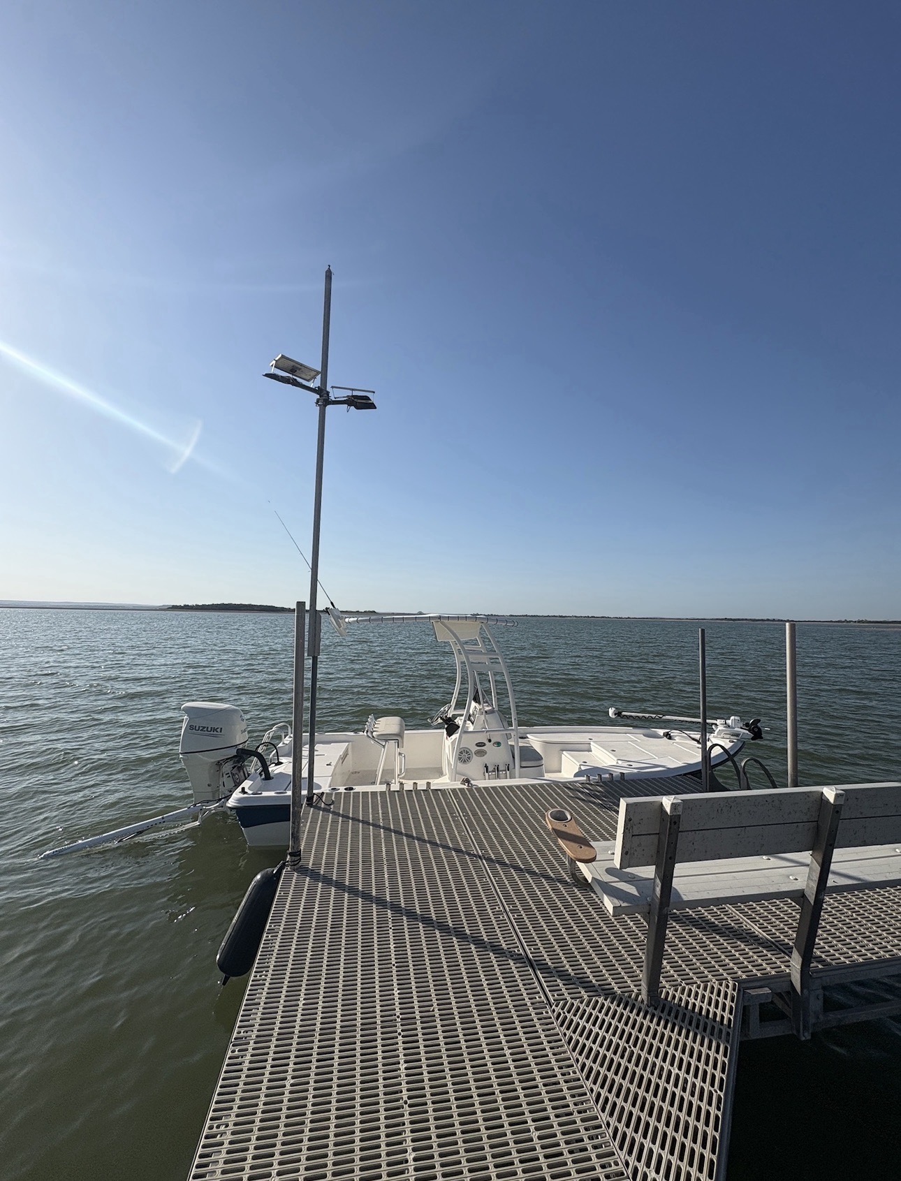 611 Lakeshore Loop Tow, TX 78672 - Photo 35 of 40 a view of roof deck with seating space