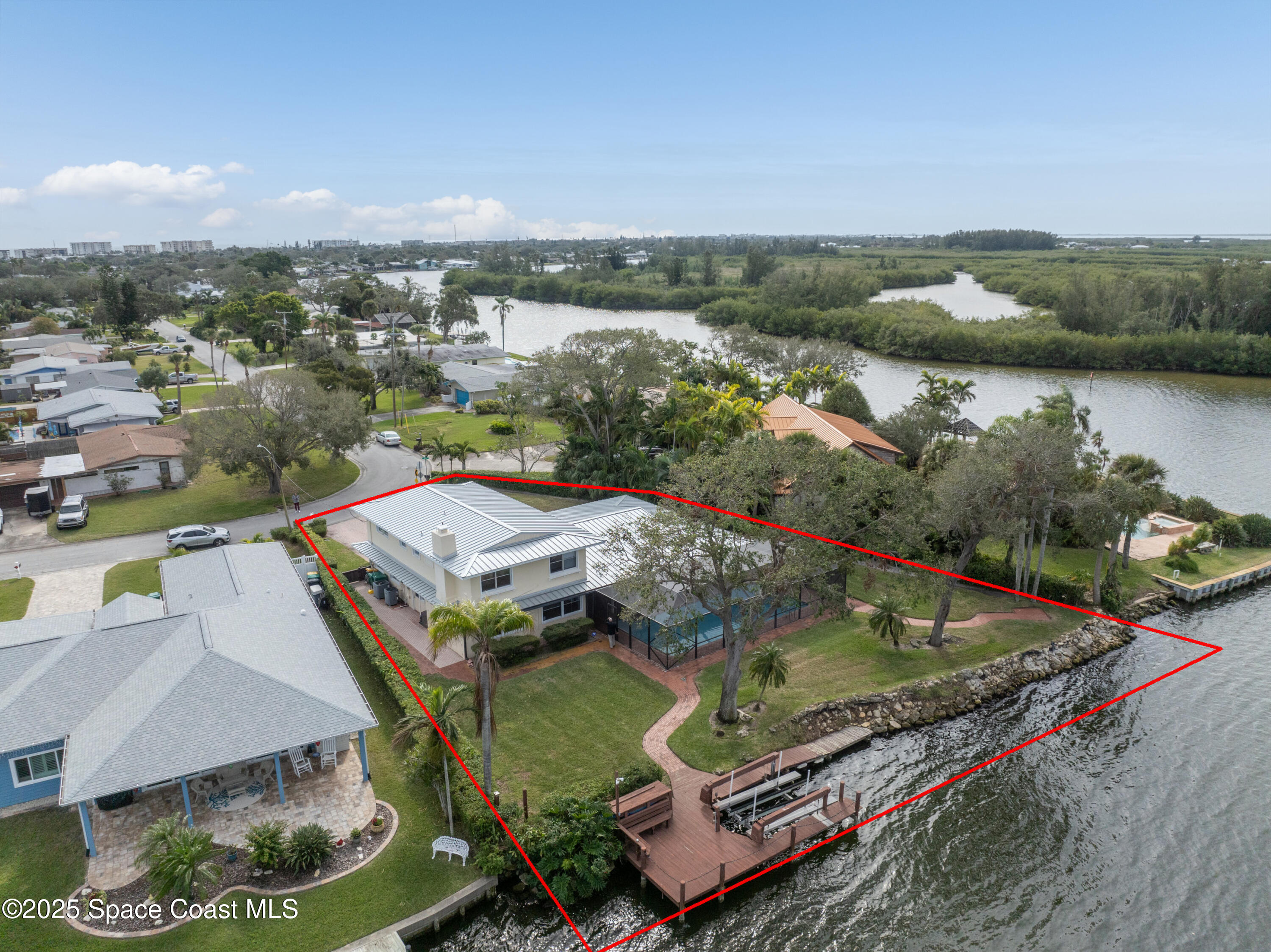 2071 Bali Road Cocoa Beach, FL 32931 - Photo 4 of 84 DJI_0873 copy