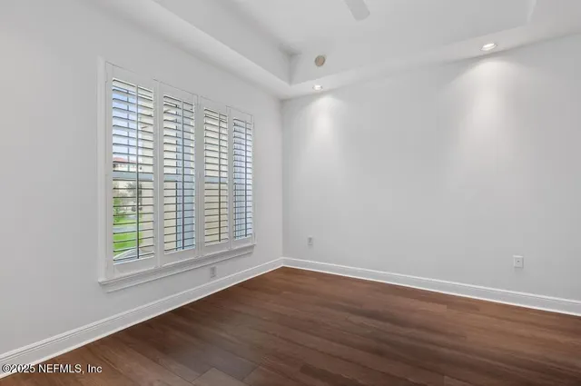 front view of a house with a small yard