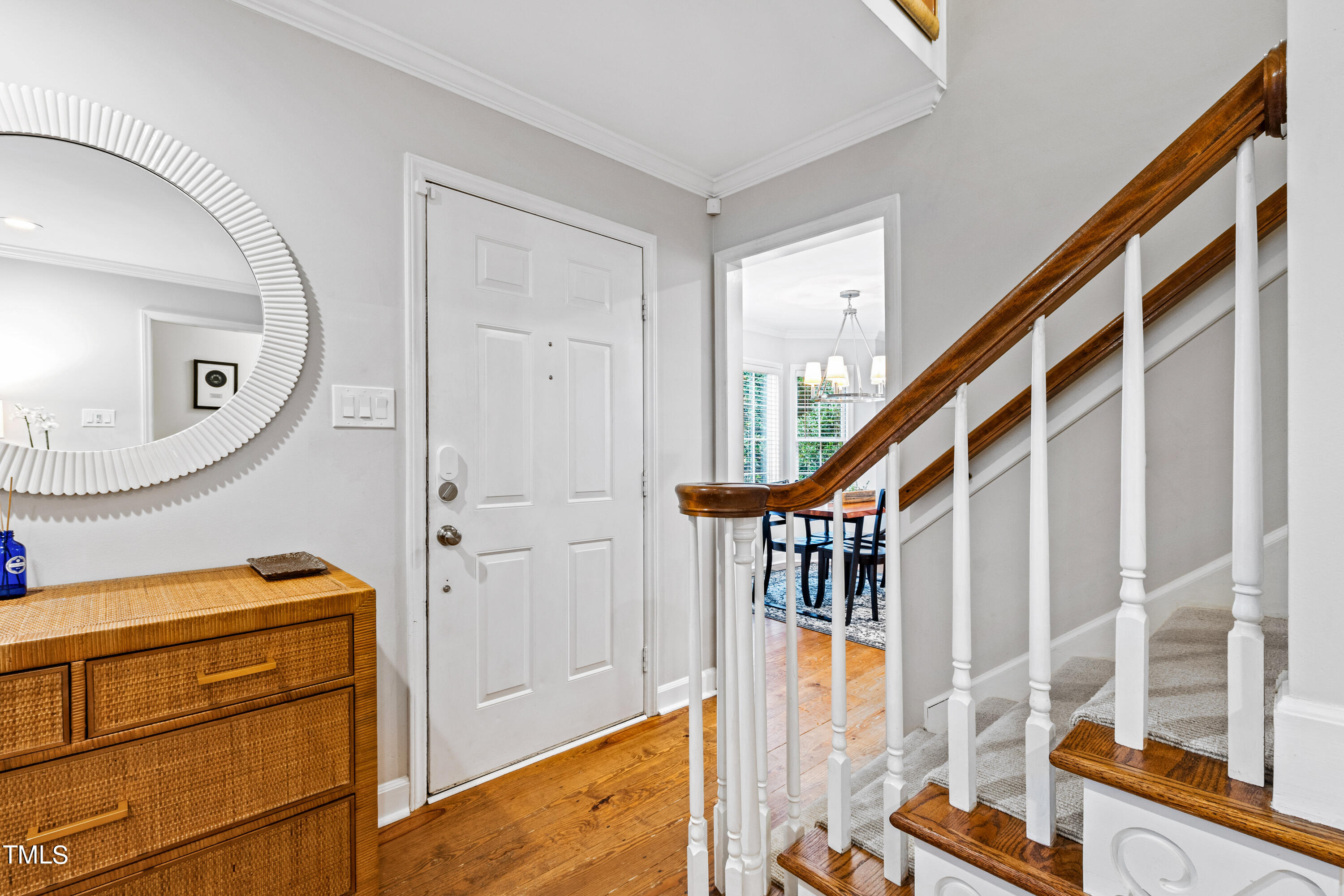 1816 Ridley Street Raleigh, NC 27608 - Photo 10 of 40 a view of an entryway with staircase