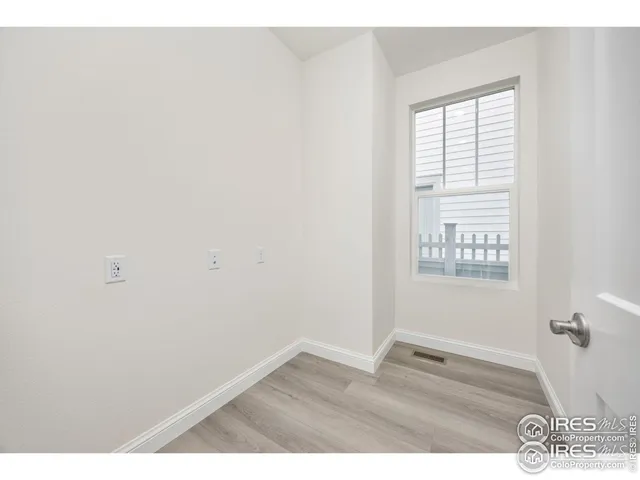 a view of wooden floor in a room