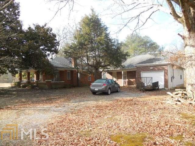 a view of a house with a patio
