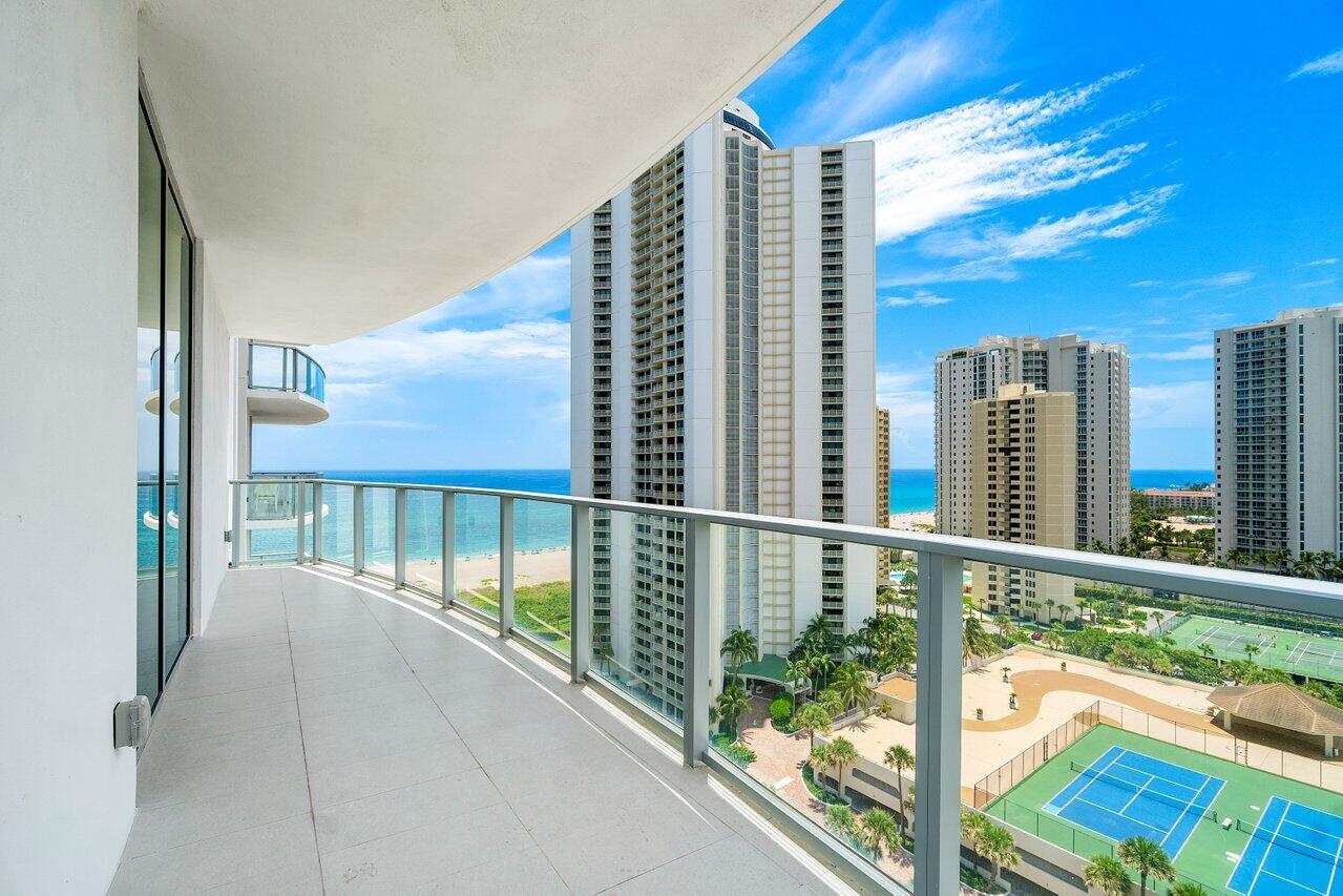 3100 North Ocean Drive, Unit 1505 Riviera Beach, FL 33404 - Photo 34 of 60 a view of balcony with city view