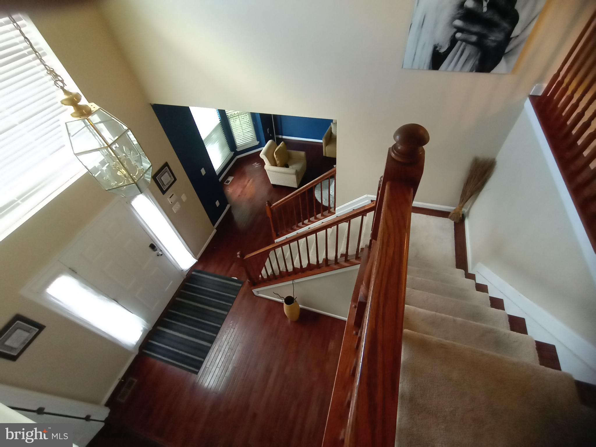 16703 Mannington Road Accokeek, MD 20607 - Photo 70 of 77 Upper lvl view of foyer