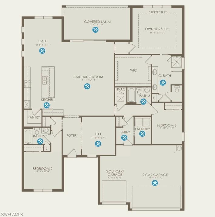 6243 Glory Road Ave Maria, FL 34142 - Photo 3 of 25 Floor Plan