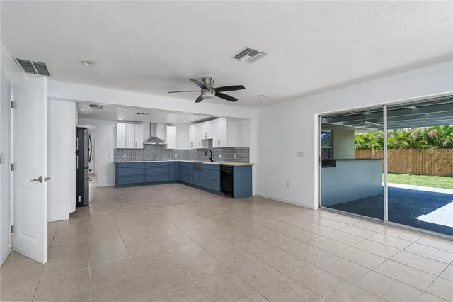a view of kitchen and window