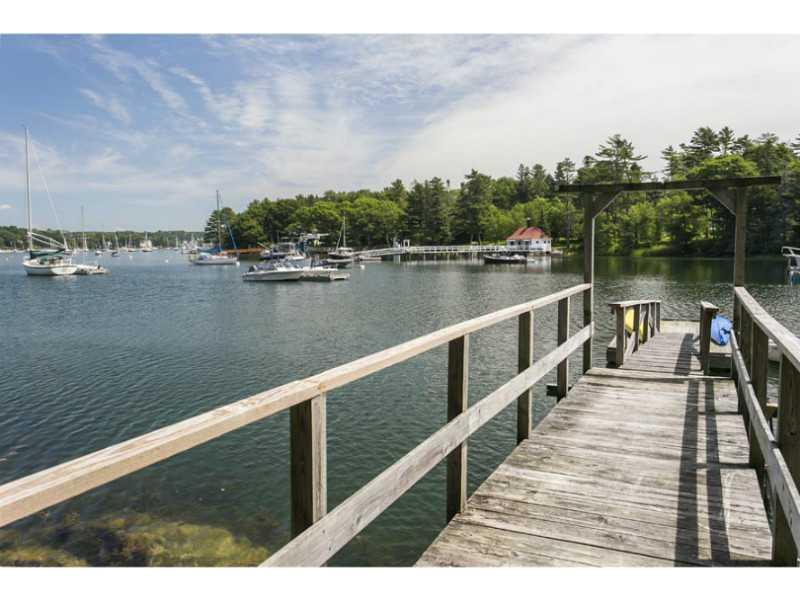 88 Mc Kown Point Road Boothbay Harbor, ME 04575 - Photo 3 of 34 Waterfront/Dock/Pier. The house is...