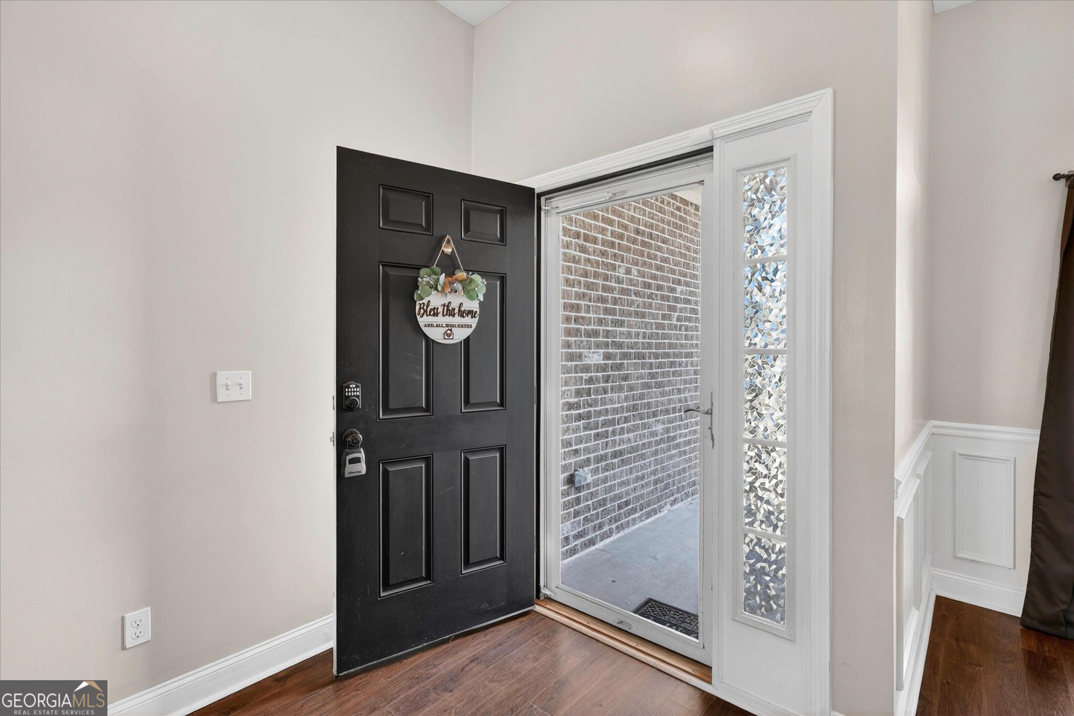 245 Stonebrook Way Statesboro, GA 30458 - Photo 4 of 32 a view of door with wooden floor