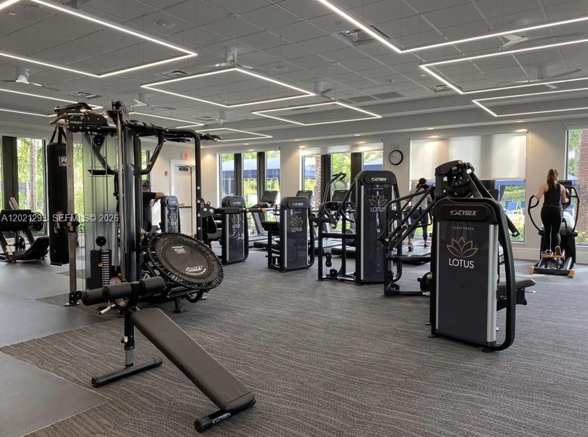 8350 Royal County Down Road Boca Raton, FL 33434 - Photo 47 of 52 a view of a room with gym equipment