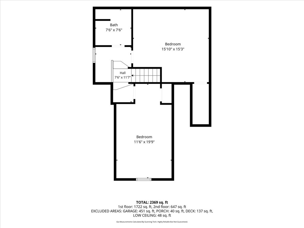 112 Elliott Circle Anderson, SC 29621 - Photo 35 of 35 Visualize your future living spaces with this precise and informative floor plan.