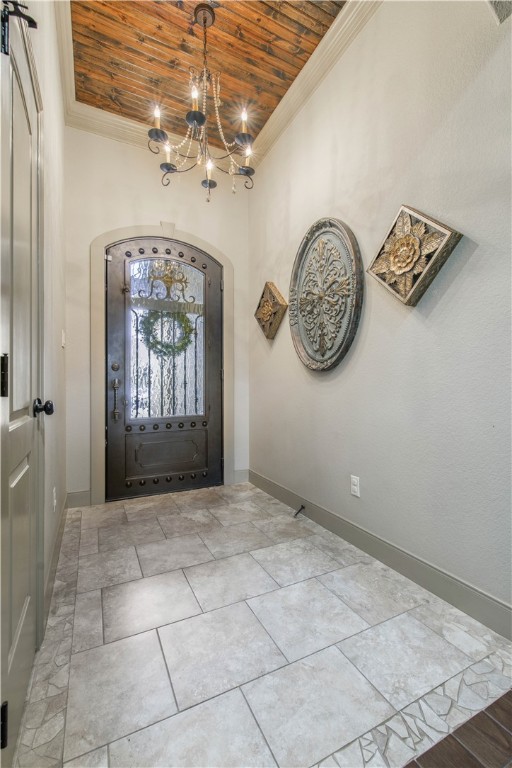 3049 Embers Loop Bryan, TX 77808 - Photo 4 of 21 a view of an entryway with a chandelier