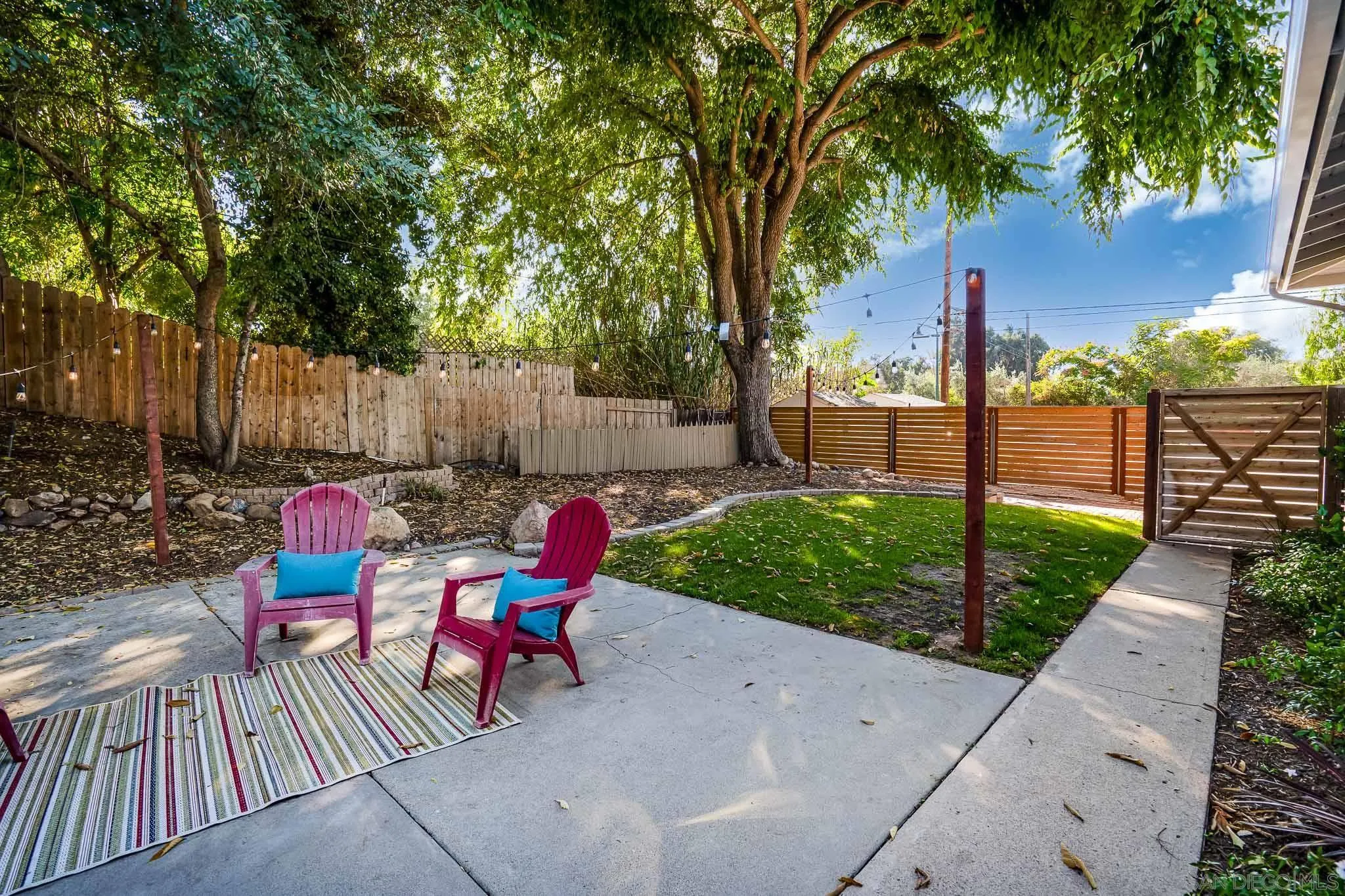 14259 Midland Road Poway, CA 92064 - Photo 30 of 60 a view of a backyard with sitting area