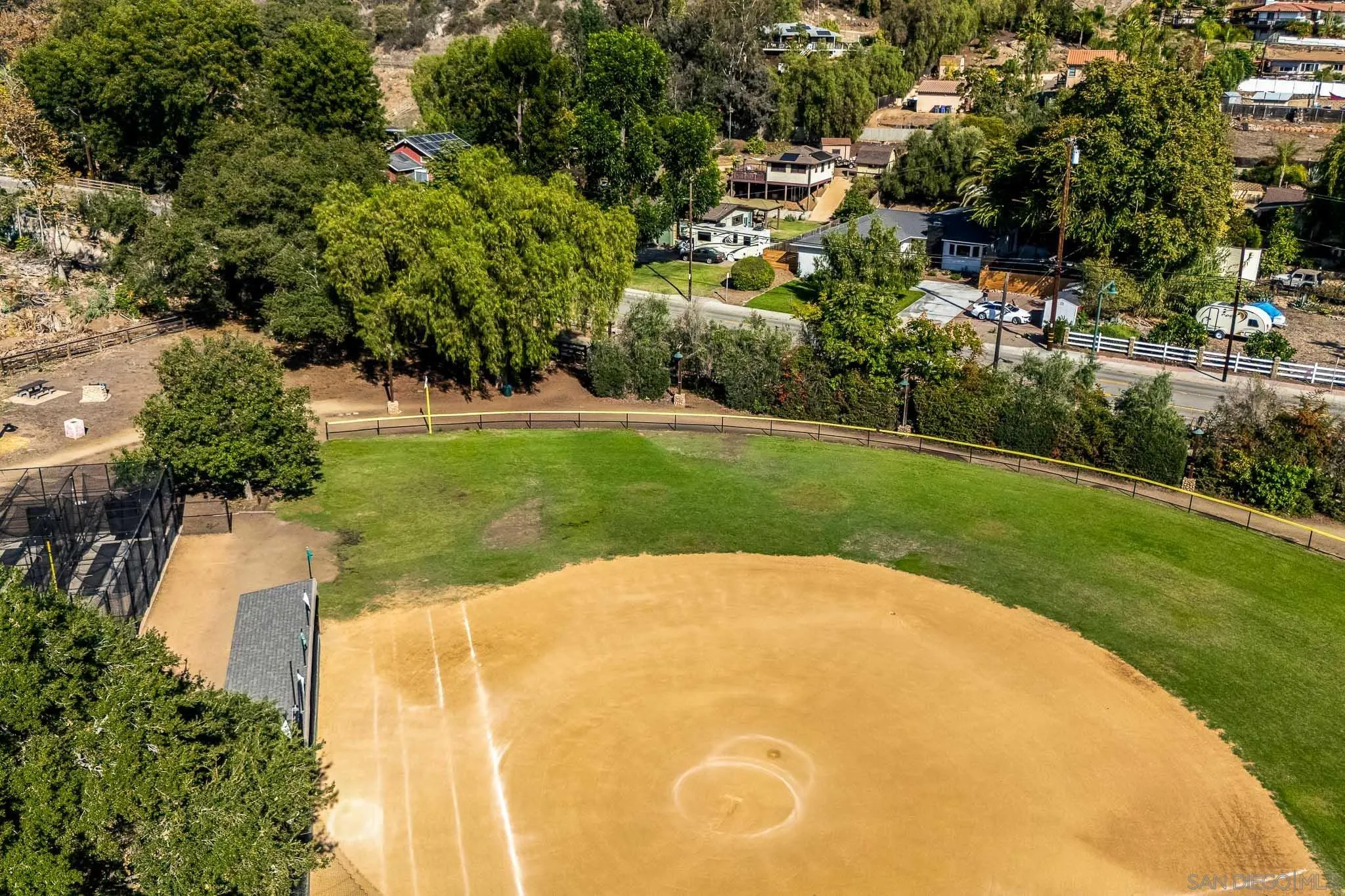 14259 Midland Road Poway, CA 92064 - Photo 51 of 60 a view of a garden with a building