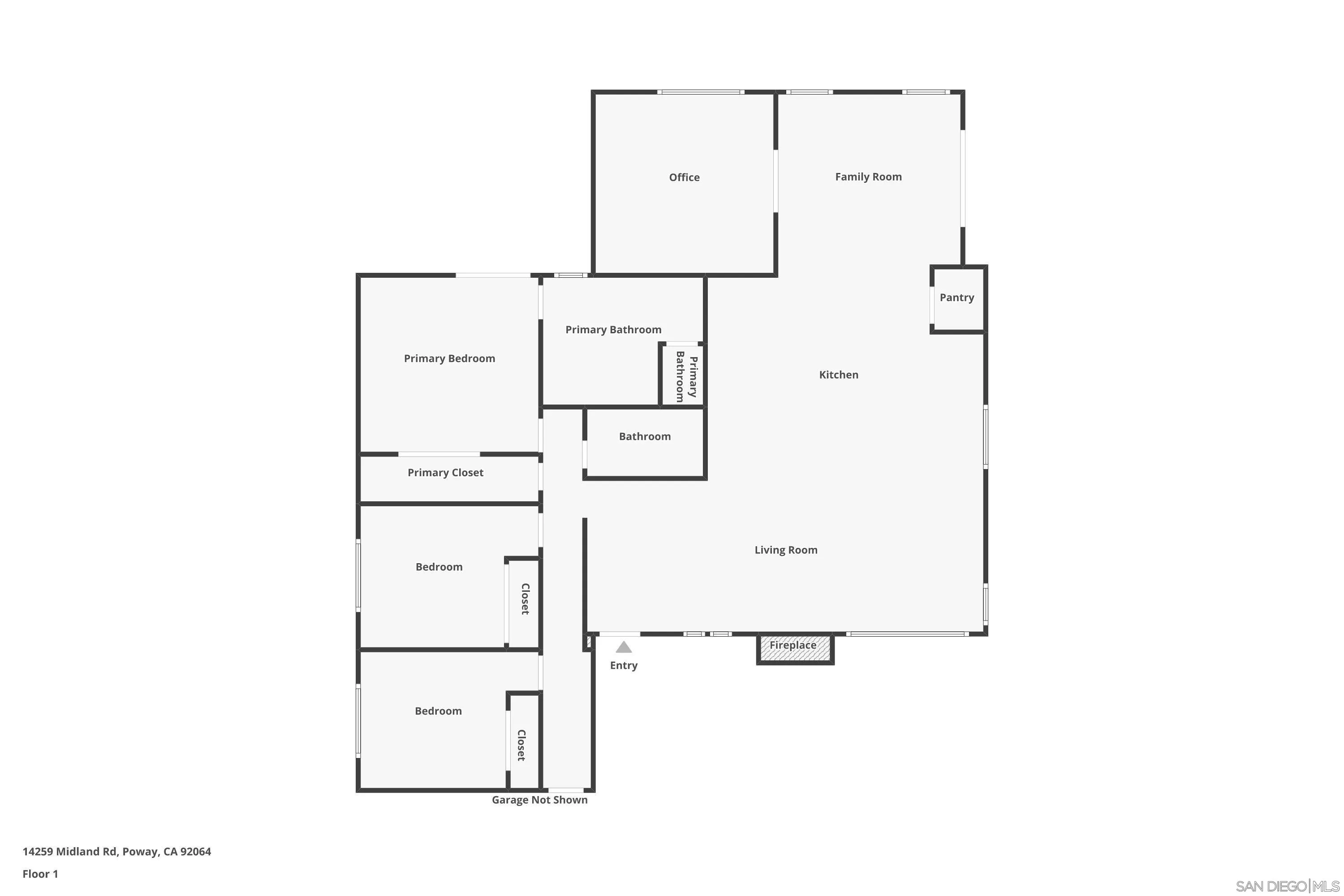 14259 Midland Road Poway, CA 92064 - Photo 60 of 60 a picture of a floor plan