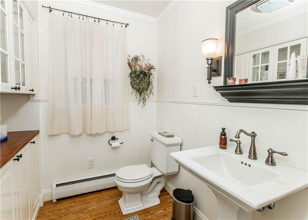 508 College Lodge Road Indiana, PA 15701 - Photo 13 of 25 a bathroom with a sink a toilet and a mirror