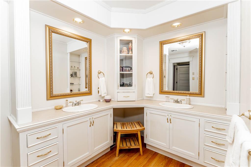 508 College Lodge Road Indiana, PA 15701 - Photo 15 of 25 a bathroom with a sink vanity and mirror
