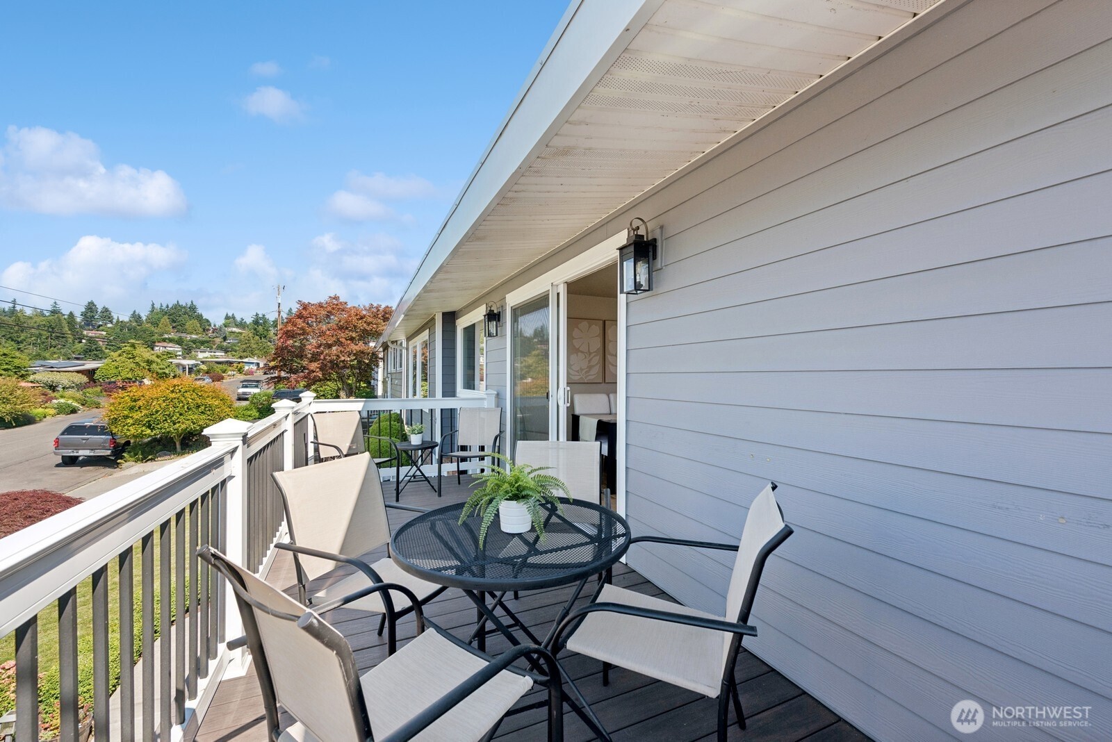 918 Daley Street Edmonds, WA 98020 - Photo 24 of 32 a view of a two chairs in the balcony