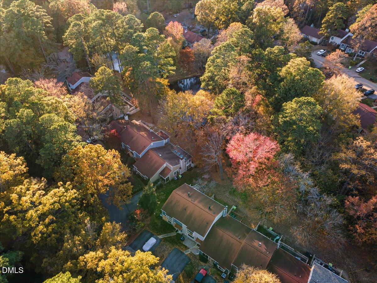 5821 Mapleridge Road Raleigh, NC 27609 - Photo 37 of 38 a city view with houses and tree