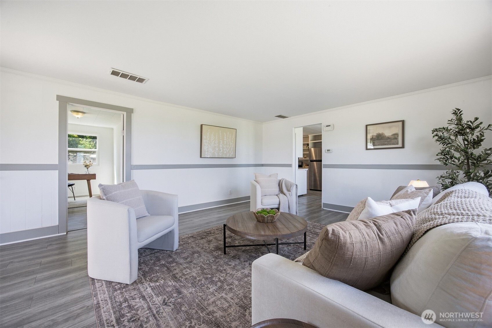 6791 Noon Road Everson, WA 98247 - Photo 10 of 38 a living room with furniture and wooden floor