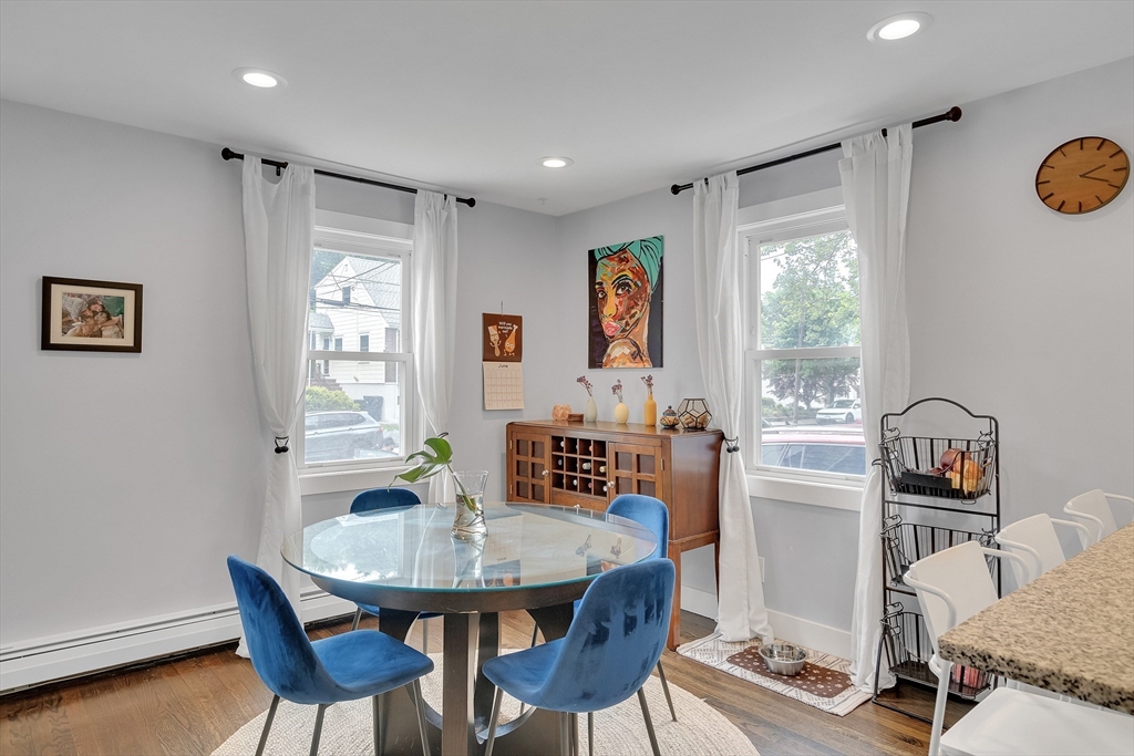 103 Stimson Street Boston, MA 02132 - Photo 6 of 10 a view of a dining room with furniture window and outside view