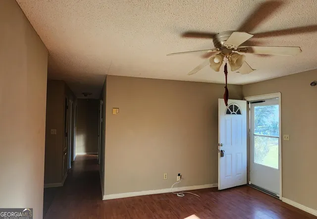 wooden floor in an empty room