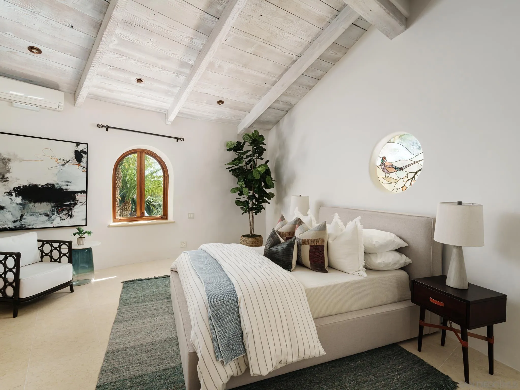 4560 Via Gaviota Rancho Santa Fe, CA 92067 - Photo 12 of 28 a bedroom with bed and a window