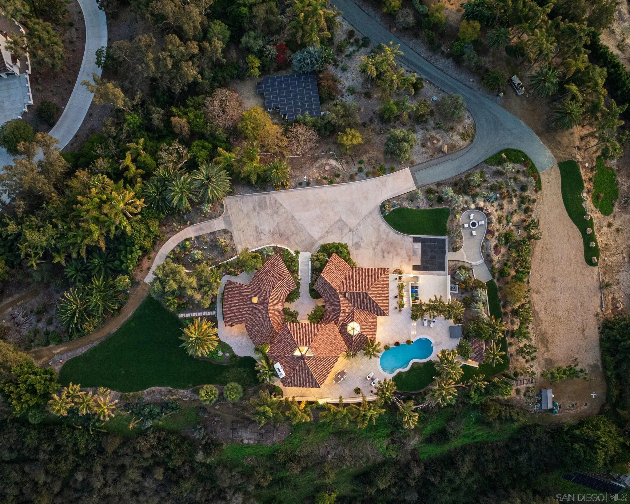 4560 Via Gaviota Rancho Santa Fe, CA 92067 - Photo 28 of 28 an aerial view of a house