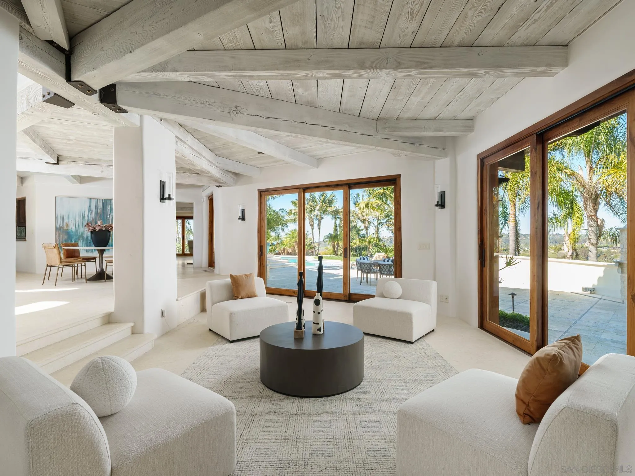 4560 Via Gaviota Rancho Santa Fe, CA 92067 - Photo 3 of 28 a living room with furniture and a large window