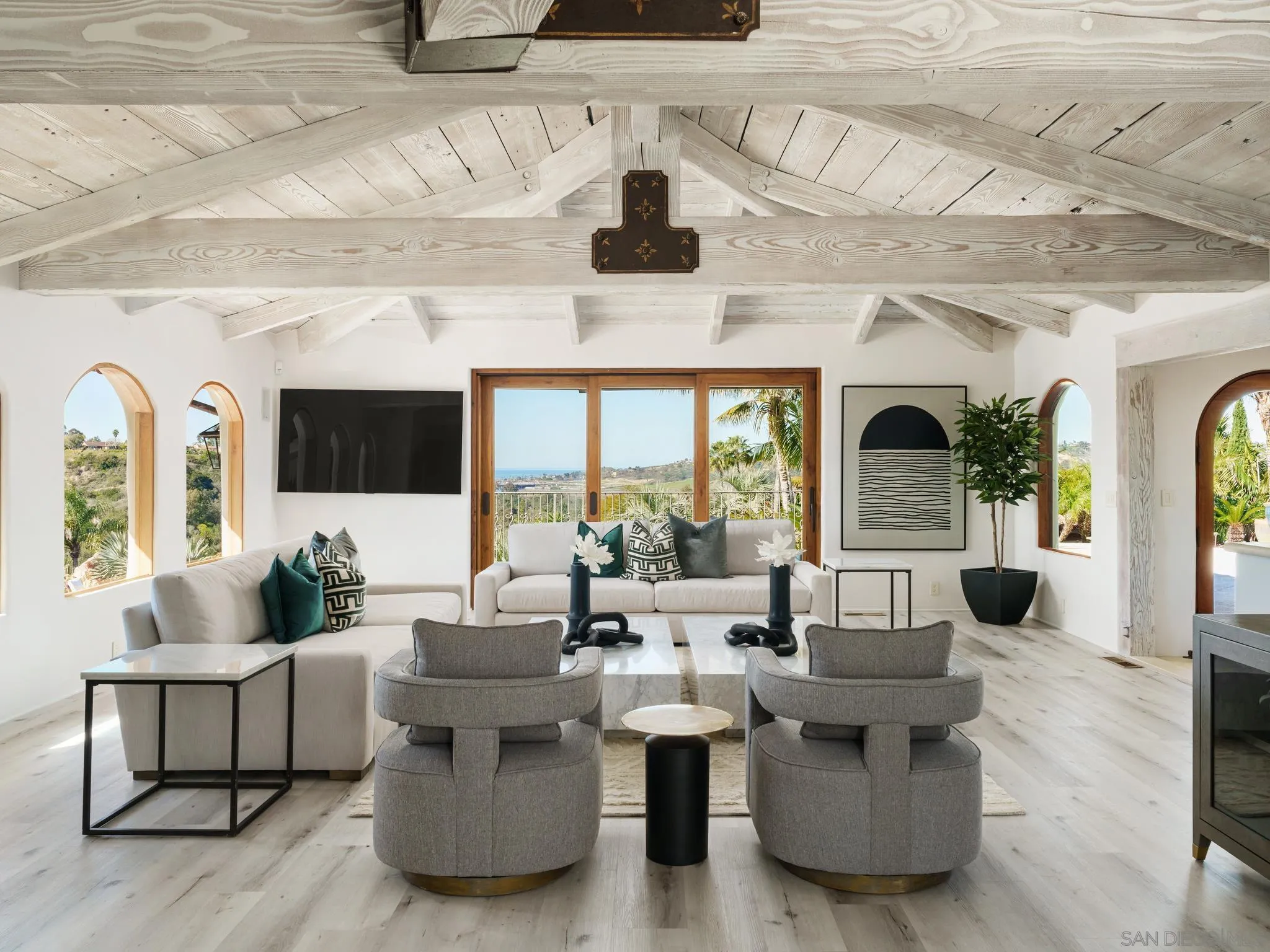 4560 Via Gaviota Rancho Santa Fe, CA 92067 - Photo 6 of 28 a living room with furniture and a large window