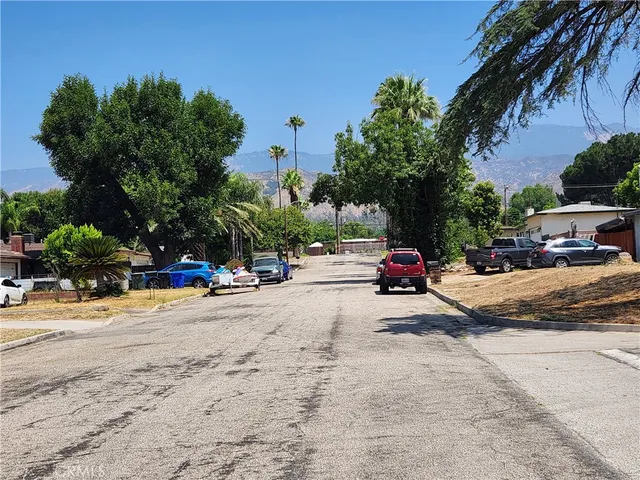 a view of the street