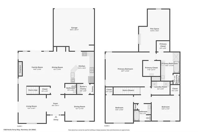 $485,000 | 1580 Reid's Ferry Way, Marietta, GA 30062