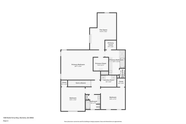 $485,000 | 1580 Reid's Ferry Way, Marietta, GA 30062