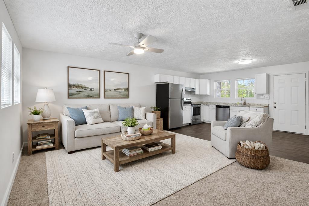 764 Hood Road Talking Rock, GA 30175 - Photo 34 of 58 Virtually staged duplex 2 living/kitchen open