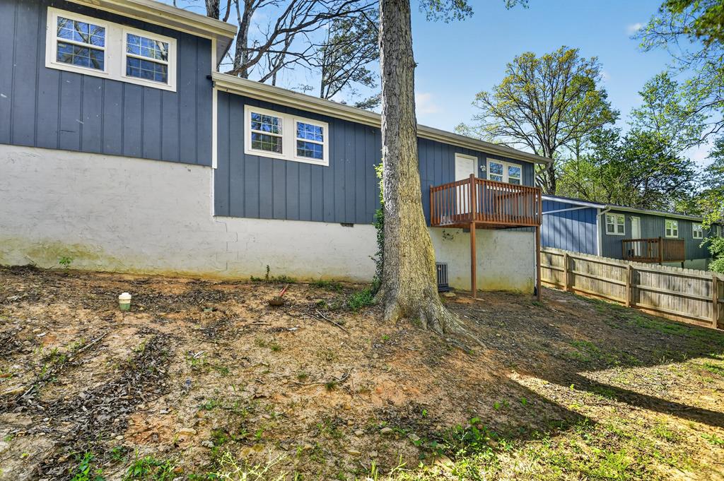 764 Hood Road Talking Rock, GA 30175 - Photo 50 of 58 Duplex 2 back of home with deck