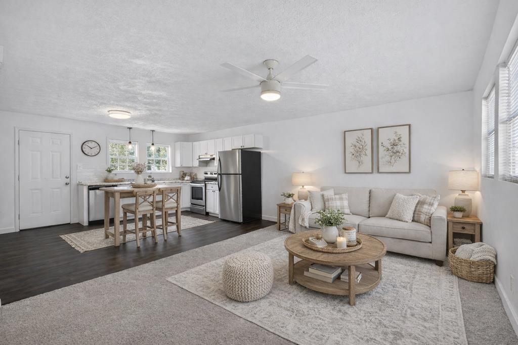 764 Hood Road Talking Rock, GA 30175 - Photo 8 of 58 Duplex 1 Open living/kitchen virtually staged