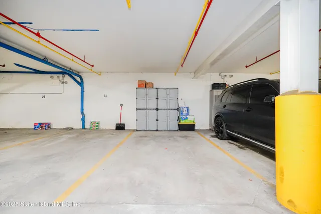 a view of parking area