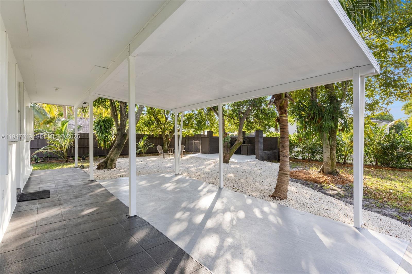 550 Cardinal Street Miami Springs, FL 33166 - Photo 18 of 33 In-law patio on Large Hedged Corner lot