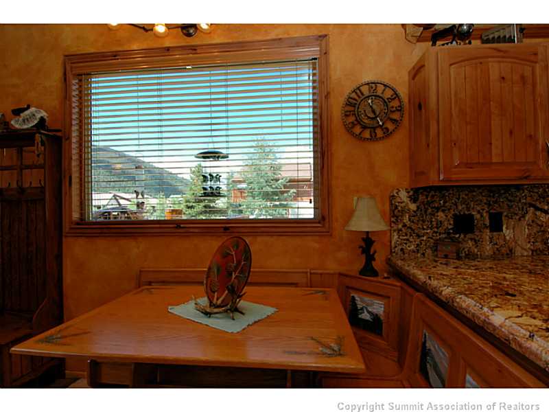 19 West Hansen Road Keystone, CO 80435 - Photo 5 of 25 Dining Room. The dining area is ideal for the skiing family!