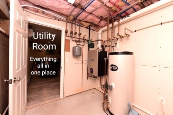 173 Standish Road Sagamore Beach, MA 02562 - Photo 25 of 39 a view of a hallway with wooden walls