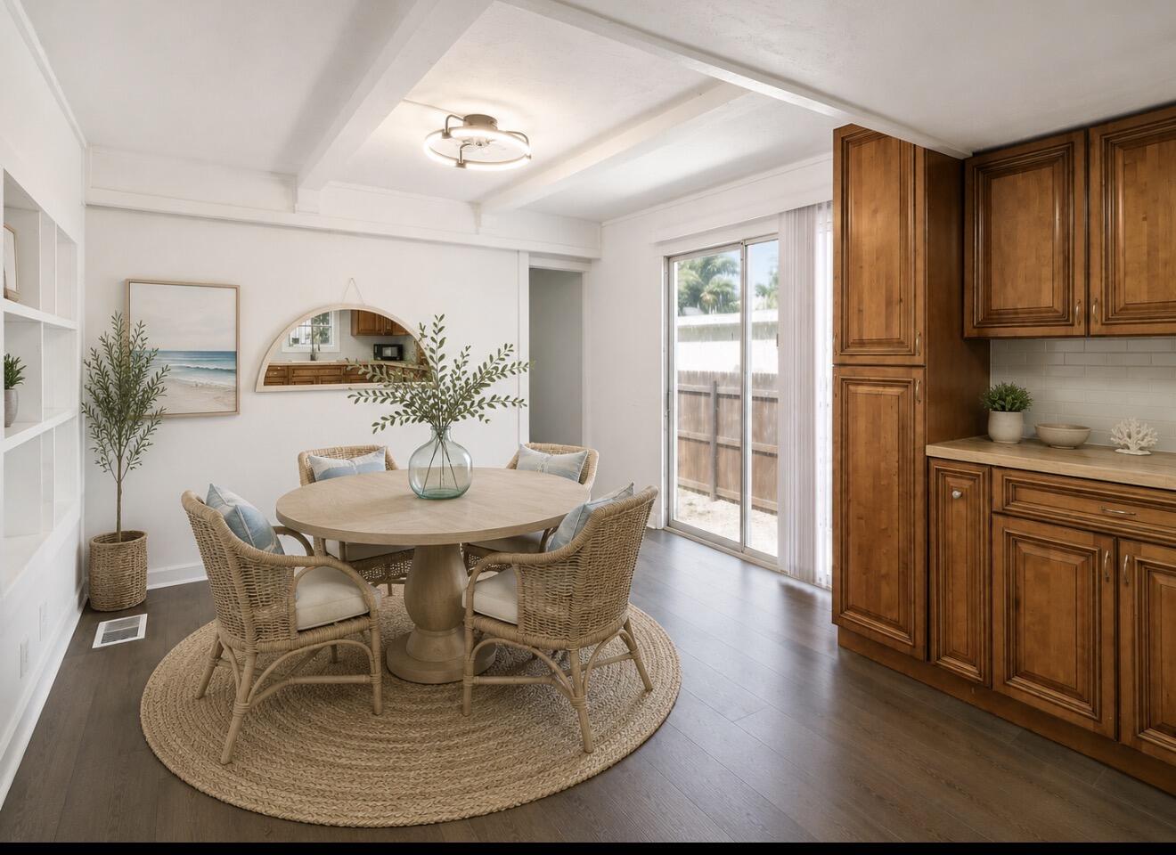 271 Ryan Avenue Key Largo, FL 33037 - Photo 5 of 58 a view of a dining room with furniture window and wooden floor